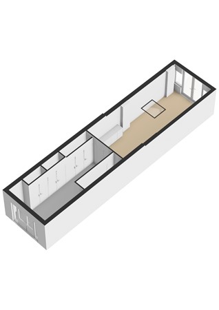 Floorplan - Mariëndaalstraat 22, 3551 XH Utrecht
